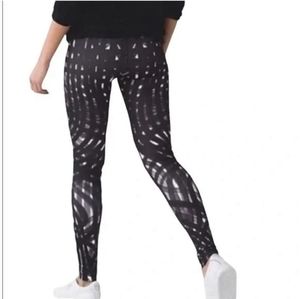 Lululemon Wunder Under Pant III Brush Stream Leggings 6